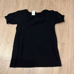 5 for $20 Black puff sleeve dress